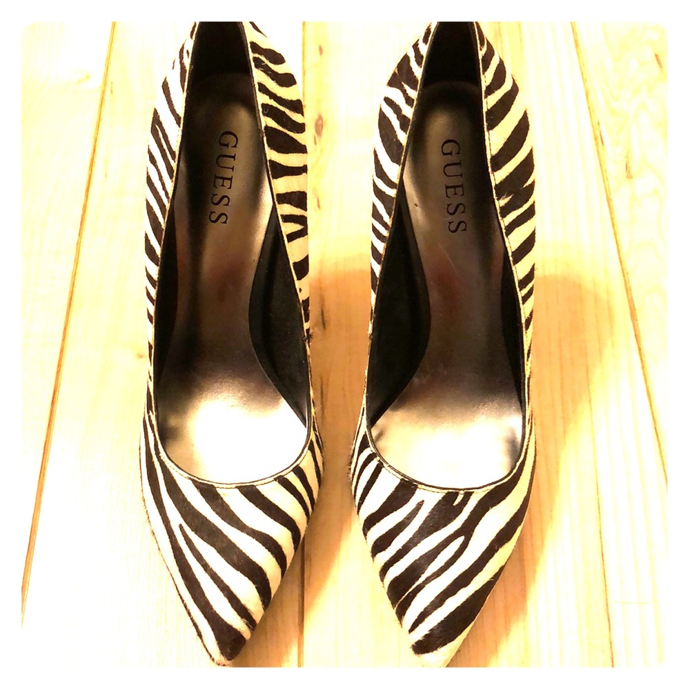 Guess Zebra Heels